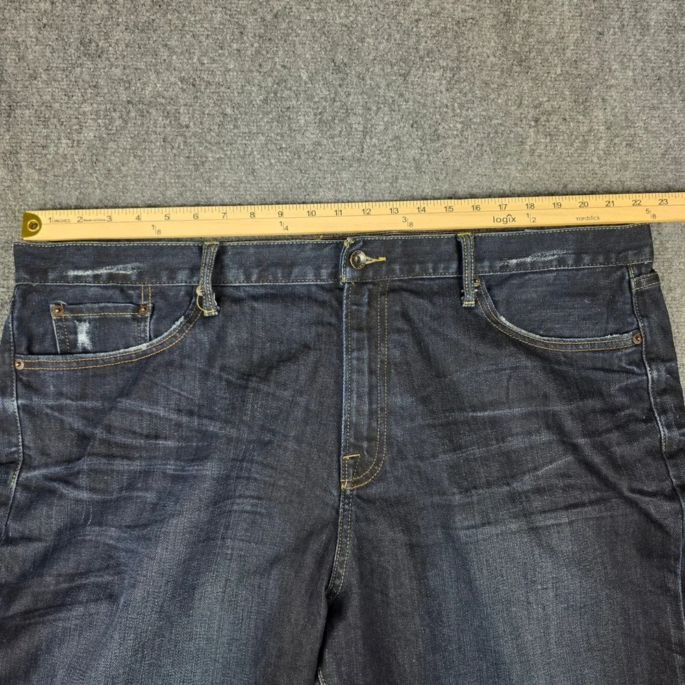 Lucky Brand 361 Vintage Straight Jeans Mens Dark Wash Indigo 7M11293